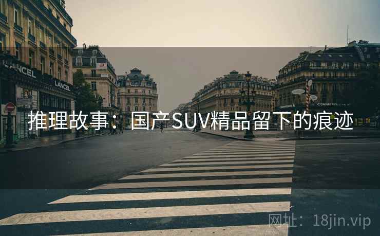 推理故事:国产SUV精品留下的痕迹 第2张 推理故事:国产SUV精品留下的痕迹 第2张